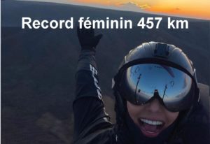 Record féminin distance à but déclaré pour Marcella Uchoa (457 km)
