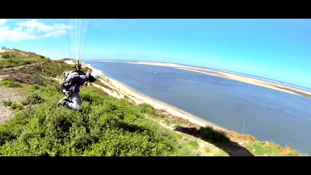 Dune de Pyla, just for the thrill of flying close to the ground