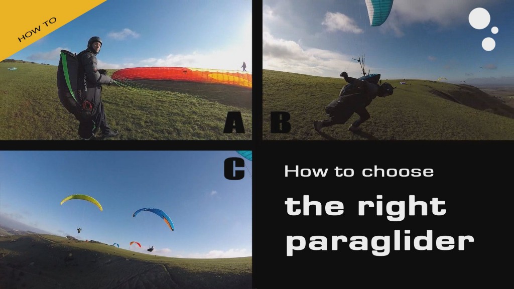 How to choose the right paraglider?