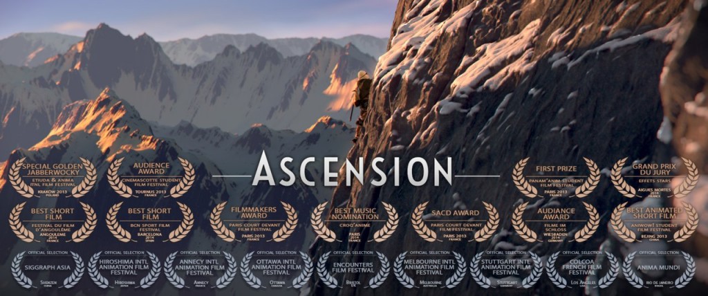 The animated film “Ascension”, receives awards