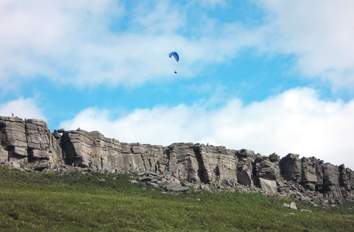 David Broxholme gets up close and personnal at Stanage Edge, UK