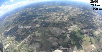 Le cross de Léonard au départ de Douelle avec une Masala (EN A)