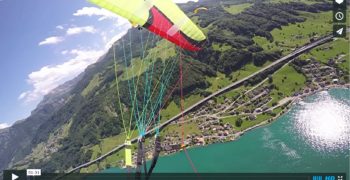 vidéo parachute secours urs Estermann