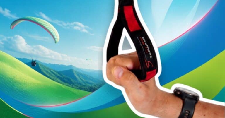 Prises de commandes en parapente