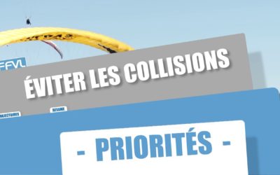 Conseils FFVL : restez prudent sur les priorités en l’air