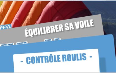 contrôle roulis au décollage