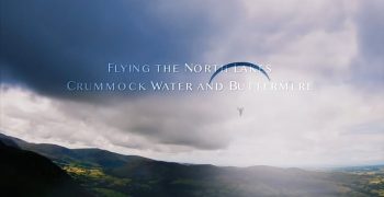 Voler dans le Lake District, pays des lacs dans le Nord de l’Angleterre