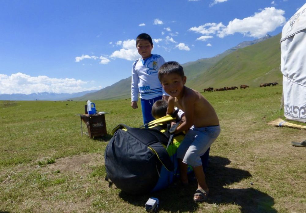parapente au Kirghizistan 5