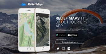 relief maps home
