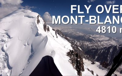 Le vol au Mont Blanc de Fred Souchon