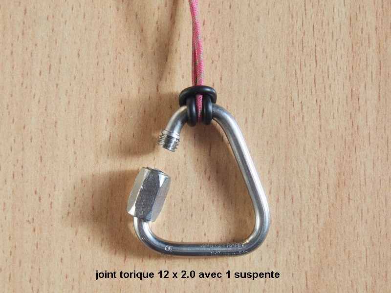 Tige conique de 15 (380mm) pour panier de dissolution avec joint torique -  compatible Vankel