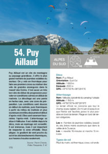 Site parapente Puy Aillaud
