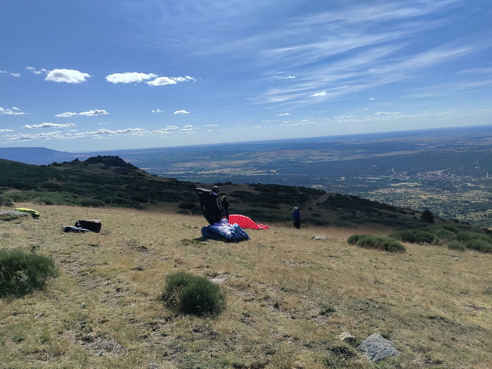 séjour parapente Espagne - Site d'Arcones