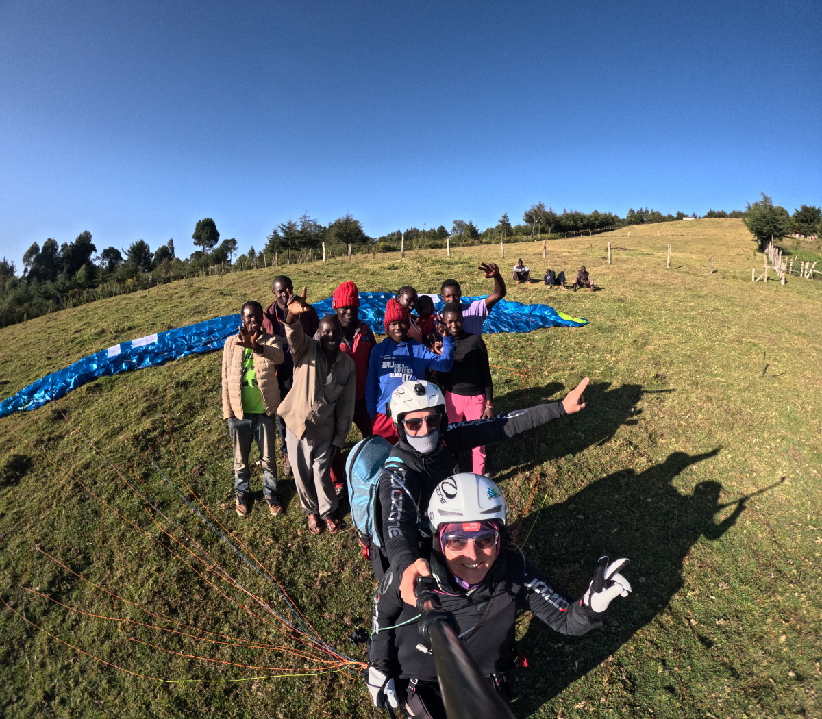 4 records parapente en biplace OZONE SwiftMax 2 au Kenya