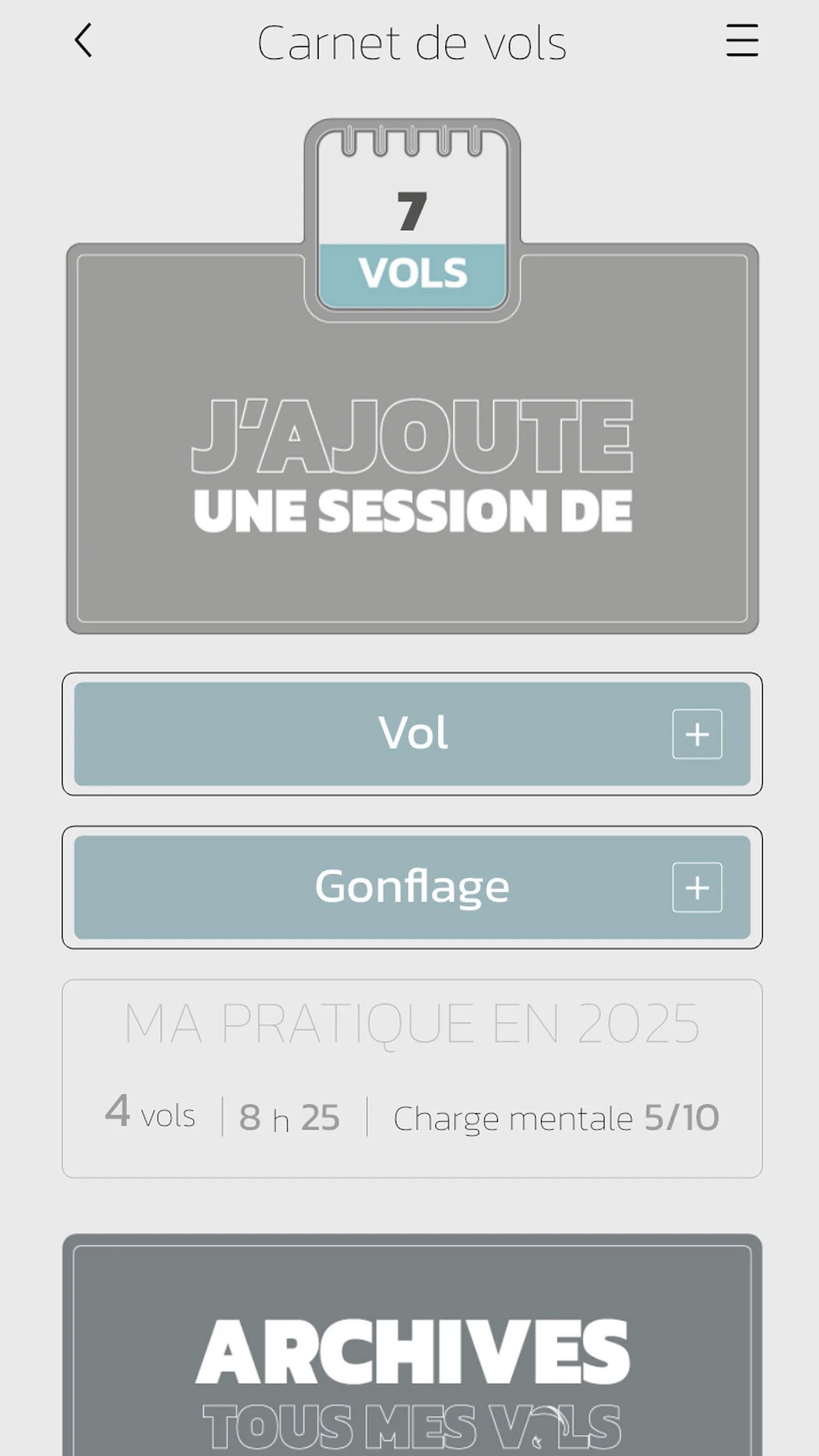 enregistrere un vol sur l'appli vol parapente