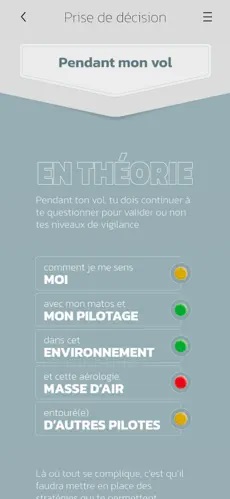 appli vol parapente théorie
