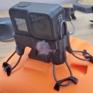 CamOcask; le support GoPro au casque sans risque d'accroche des suspentes