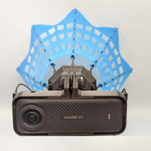 Skybean Chase XC; caméra suiveuse ailes pliables (GoPro et Insta 360)