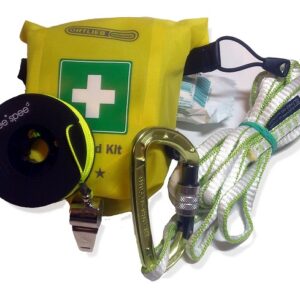 Kit de secours parapente connectable à la sellette (arbrissage compris)