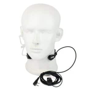 Laryngophone réglable CRT LIG+ commande PTT au doigt