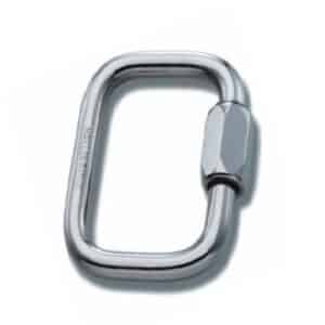 Maillon rapide carré inox 6 mn (37 mm x 57 mm)