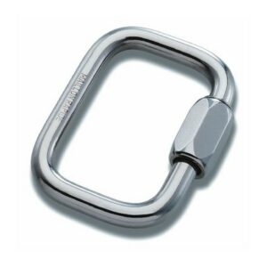 Maillon rapide carré inox 7 mm PEGUET
