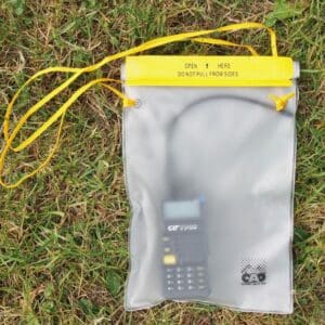 Poche étanche pour radio (fermeture 3 rabats et auto-agrippant)