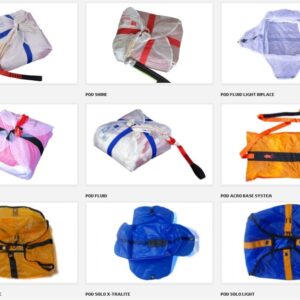 Pods parachute secours SUPAIR; demandez votre modèle