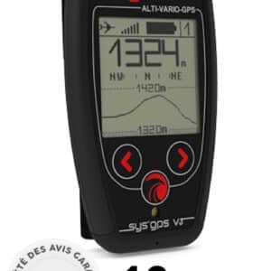 SYRIDE SYS'GPS V3; alti-vario-GPS avec G-mètre pour le vol loisir