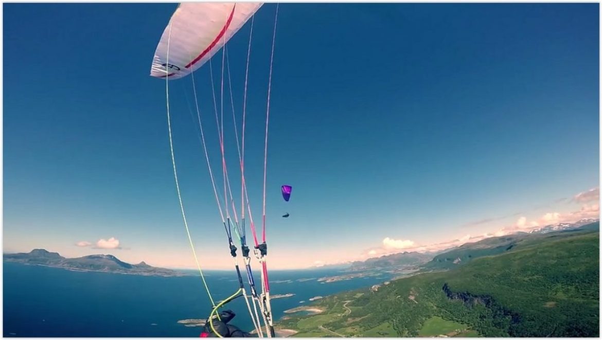 Bike & Fly à Lofoten avec essai de l’AIR DESIGN Hero (En-D)