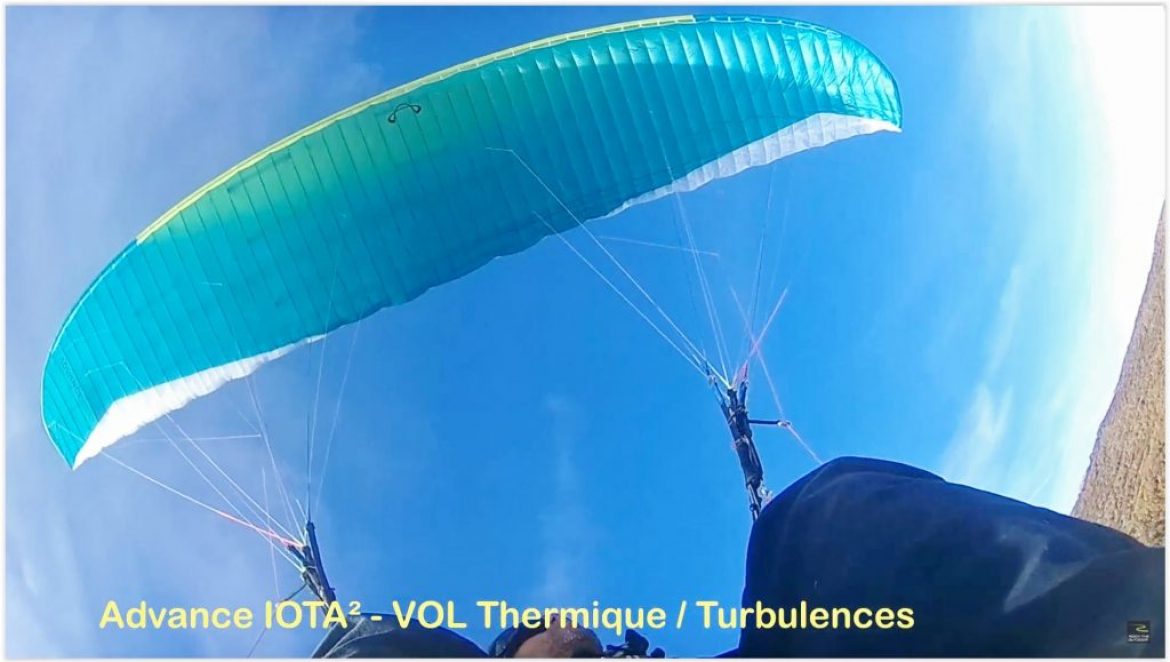 Test de la voile ADVANCE Iota 2 par Nicolas Garcin (EN B+)