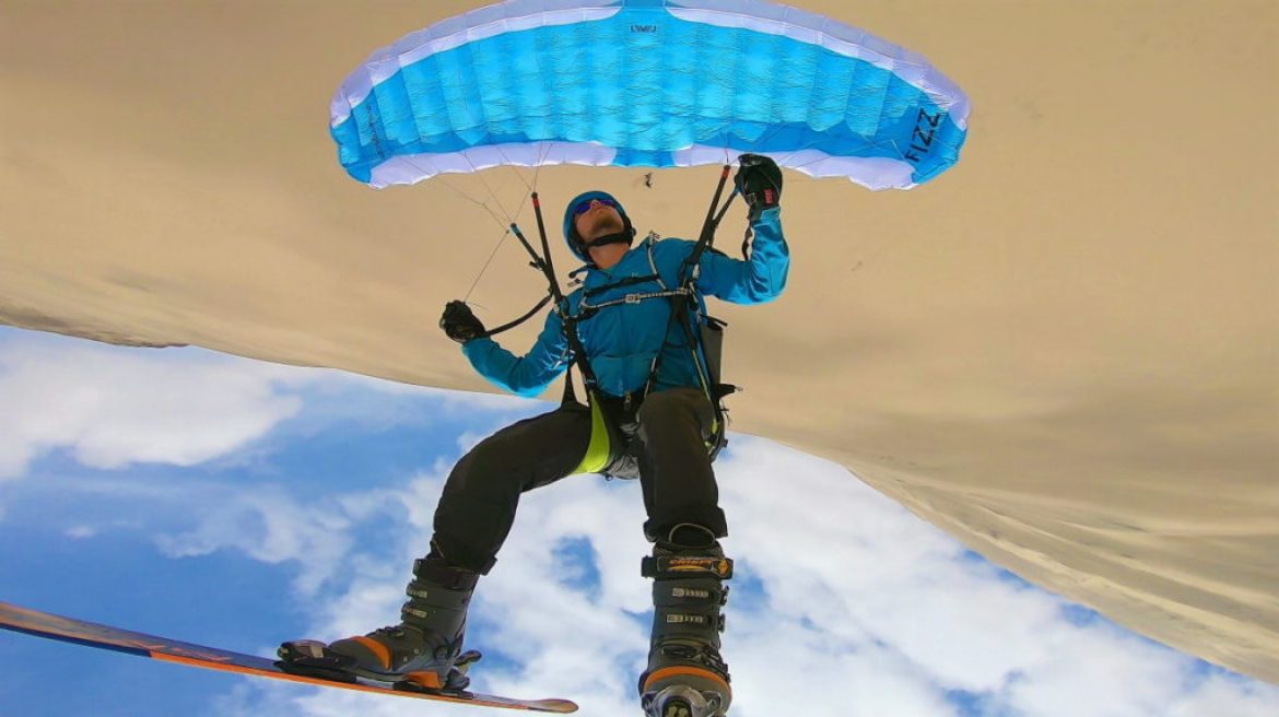 Speedflying et sandboarding au Toro Mata (Pérou)