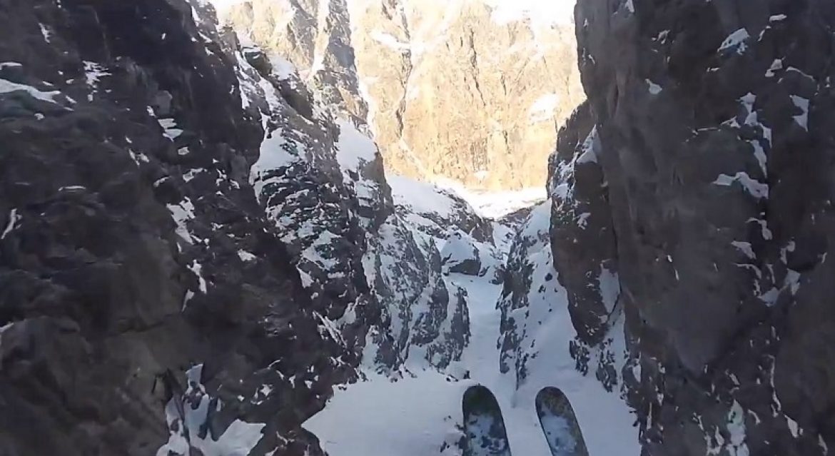 Slaloms et runs mode « Star wars » en canyon avec Martin Schricke