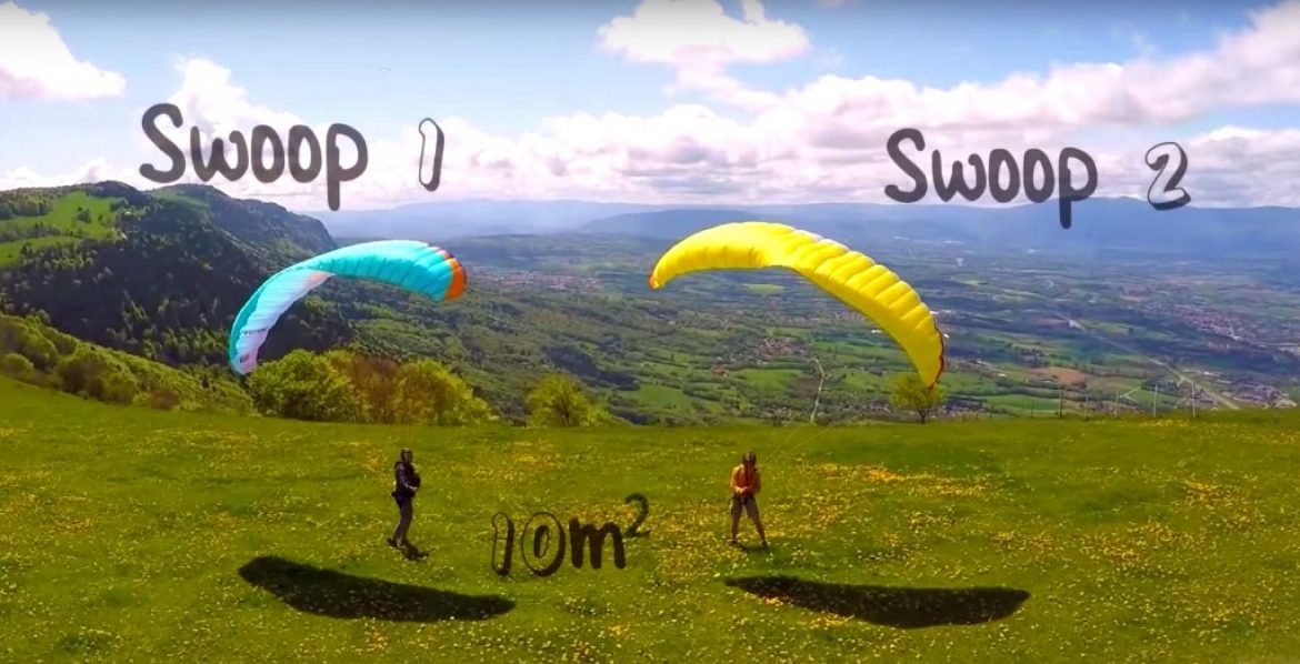 Vivez la nouvelle mini-voile NERVURES Swoop 2 en action