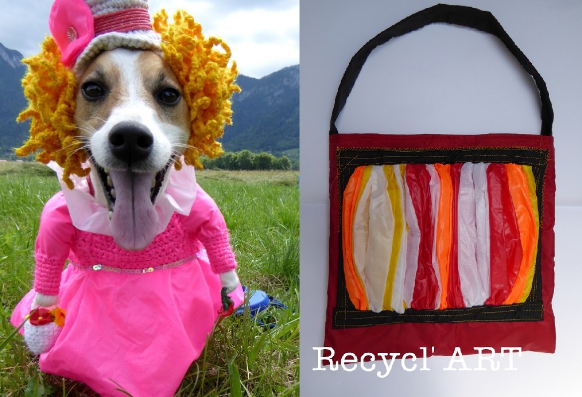 Recycling ART Paragliding, recycler les parapentes en objets
