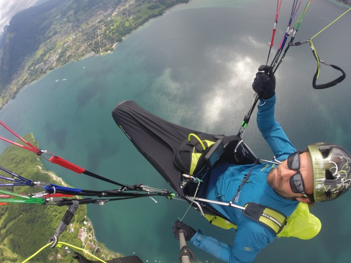 Essai de la sellette SUP’AIR Strike avec Les Passagers du Vent