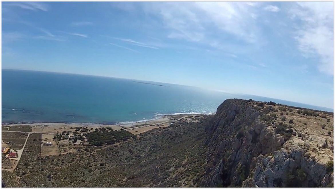Vol site parapente Santa Pola (Espagne)