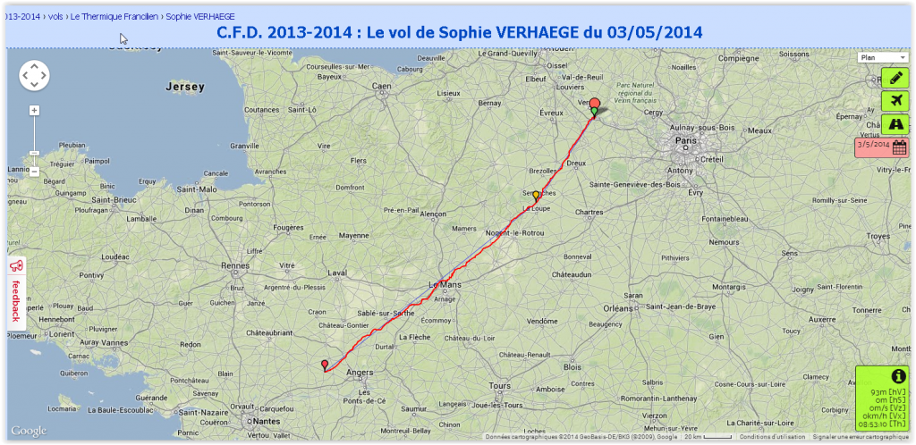 Cross de Sophie Verhaege au départ de Jeufosse (250 km)