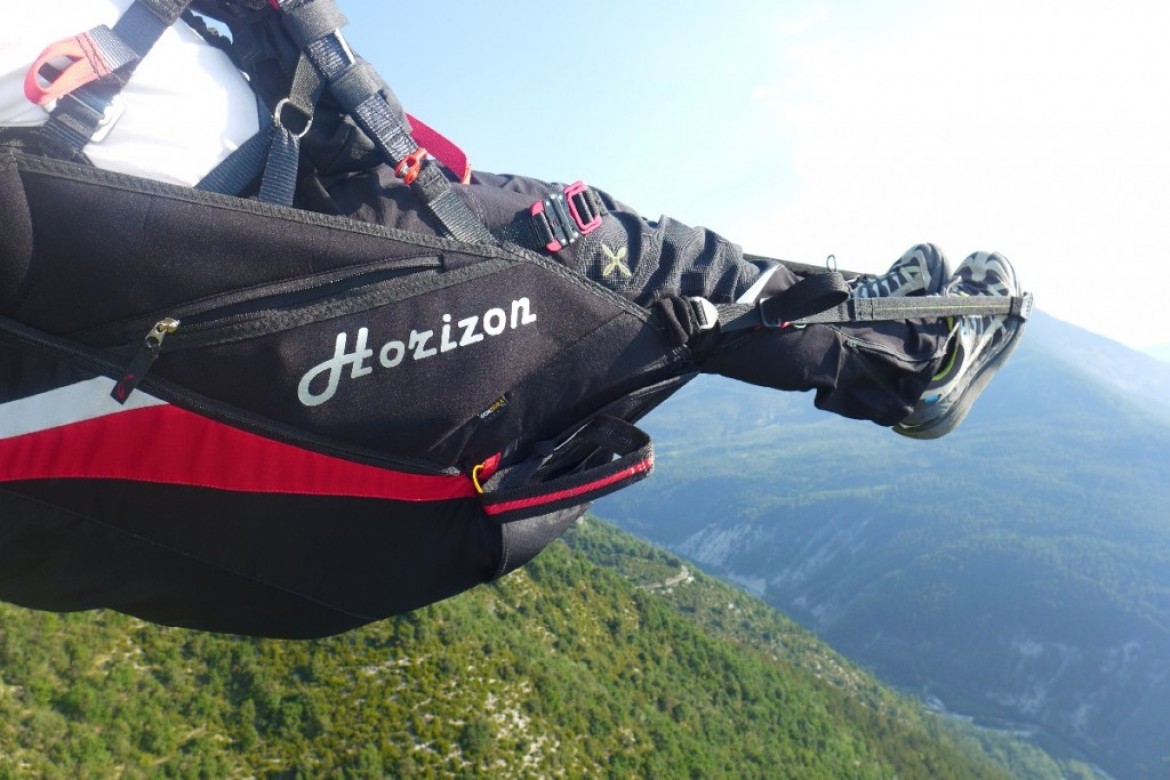 Test de la sellette SOL Horizon par Philippe LAMI