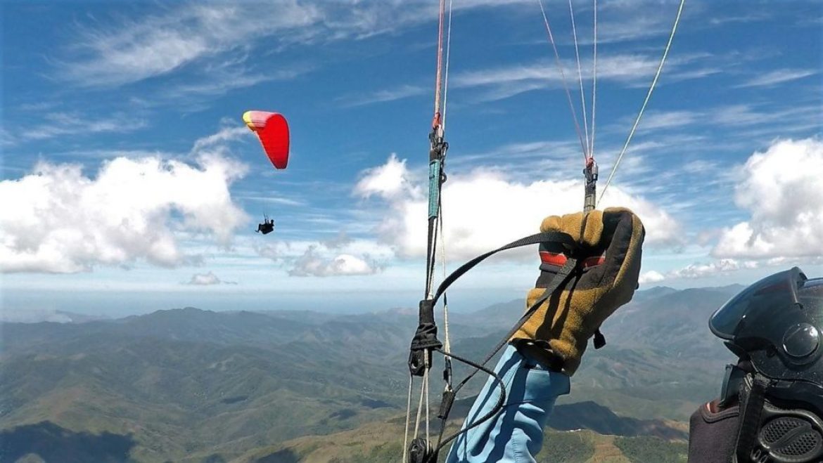 Record parapente Nouvelle Calédonie par Xavier Girin : 175 km