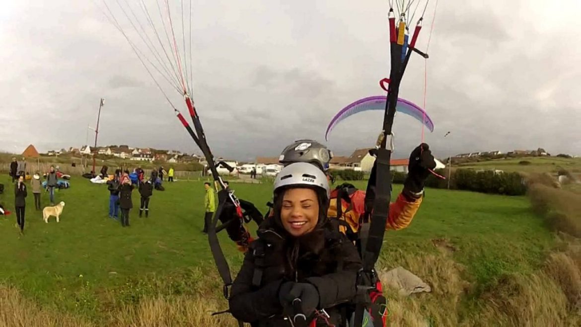 Baptêmes parapente sur le site Equihen (62)