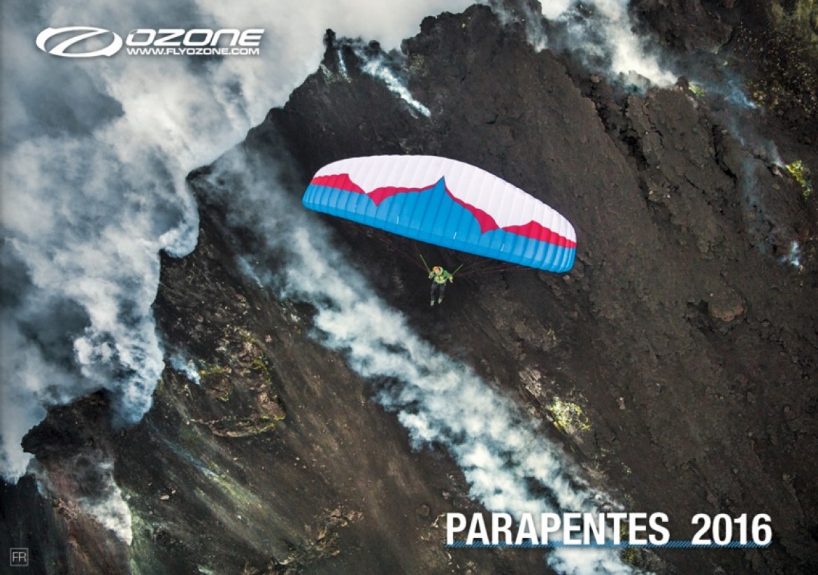 Le catalogue 2016 de la gamme parapente OZONE