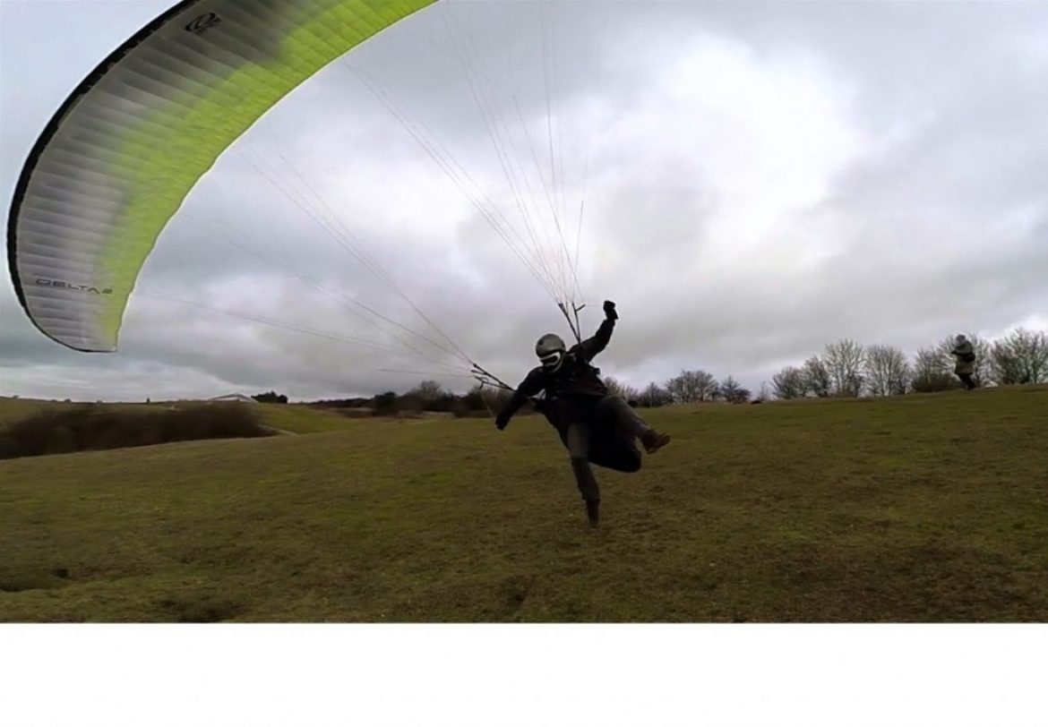 Chai Anich maîtrise à merveille le décollage par vent fort