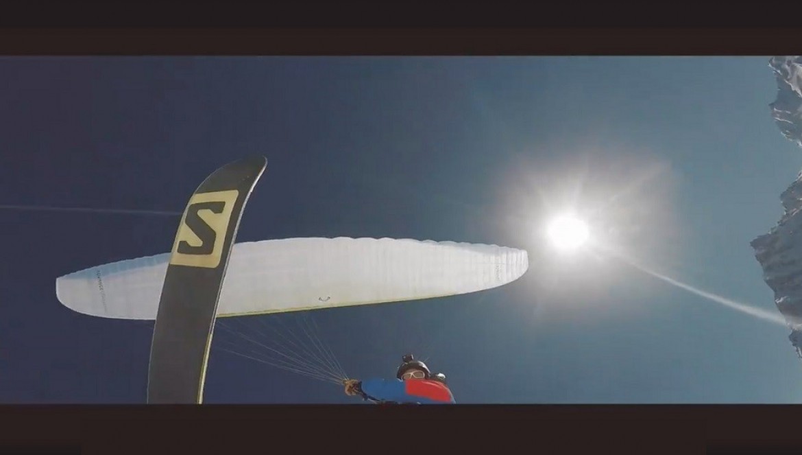 La magie du combo parapente et ski avec Eliot Nochez