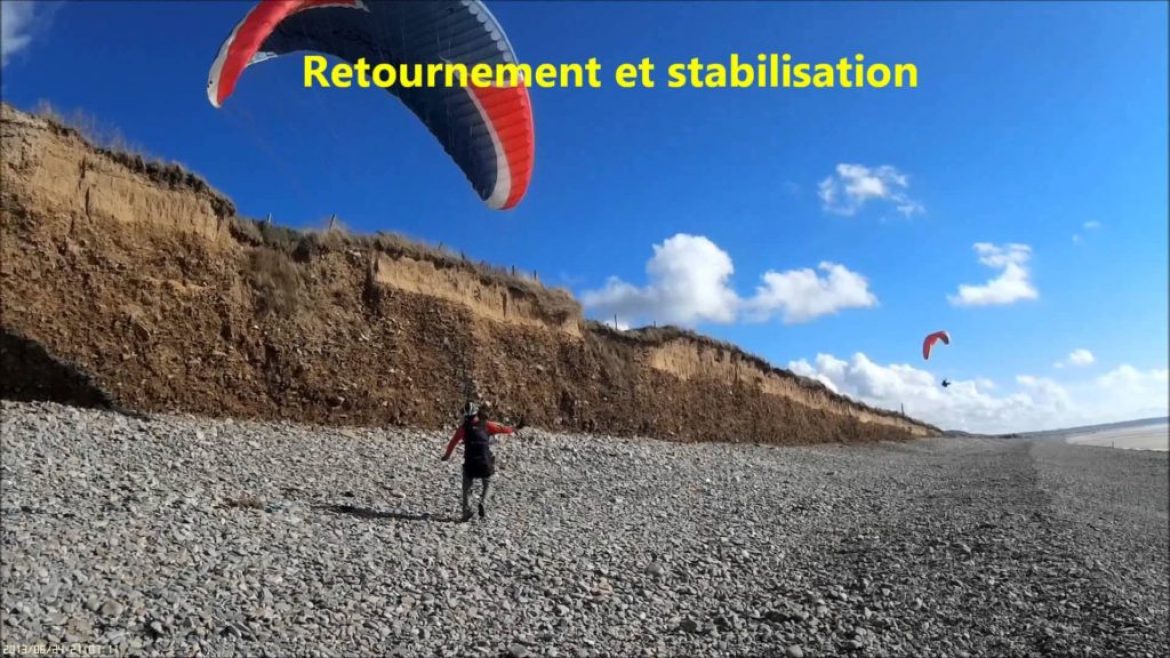 Comment décoller d’une plage en parapente pour rejoindre la crête ?