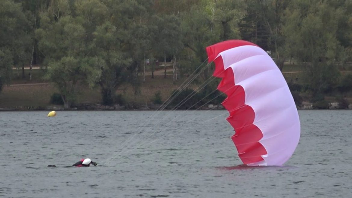 Comment neutraliser un parachute de secours après le contact au sol ?