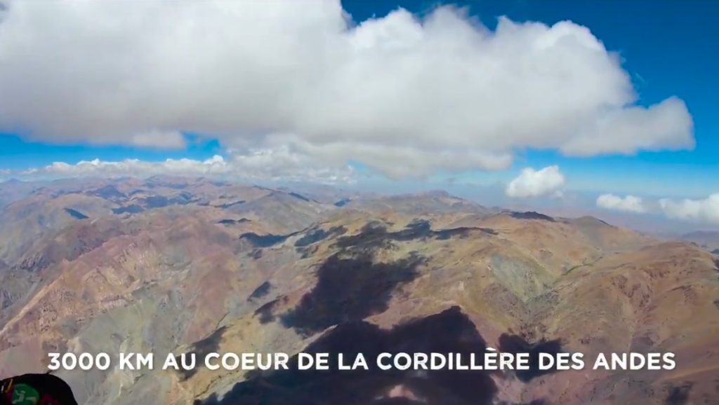 “Le sillage du Condor”, 3000 km en marche et vol dans la Cordillère des Andes