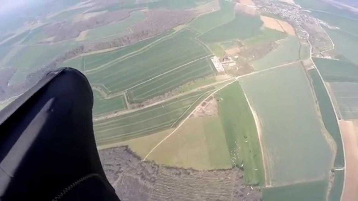 Cross parapente de Rigny le Ferron à Nancay avec Stéphane