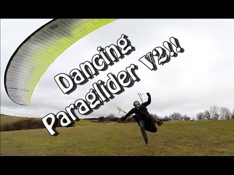 “Dancing paraglider”, le ballet de Chai sur un déco