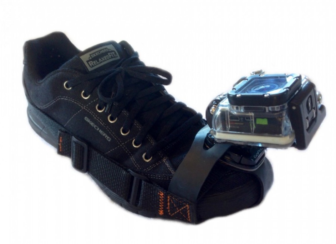 Go Pro Foot Mount, votre caméra au bout du pied